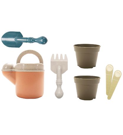 Dantoy BIO Plastic Plantesæt - 7 dele - Multifarvet