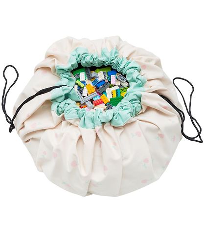 Play&Go Legetøjstæppe - Ø140 - Cherry Love Play&Go Legetøjstæppe - Ø140 - Cherry Love