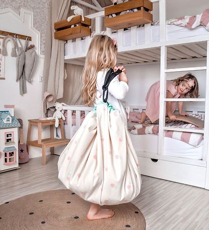 Play&Go Legetøjstæppe - Ø140 - Cherry Love Play&Go Legetøjstæppe - Ø140 - Cherry Love