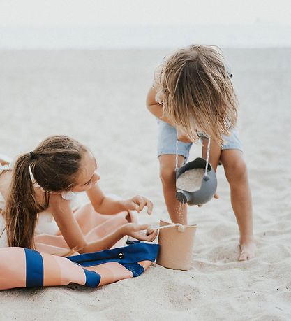 Play&Go Legetøjstæppe - Outdoor - Ø140 - Mokka Stripes Play&Go Legetøjstæppe - Outdoor - Ø140 - Mokka Stripes