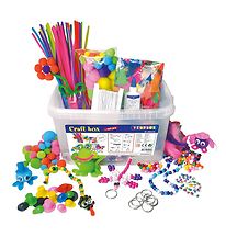 Multi Krea Boîte Playbox - 740 Parties - Cure-pipes/Plumes/Perle Multi Krea Boîte Playbox - 740 Parties - Cure-pipes/Plumes/Perle