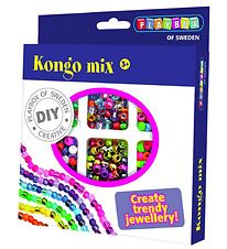 Playbox Perlesæt - 480 stk - Kongo Mix Playbox Perlesæt - 480 stk - Kongo Mix