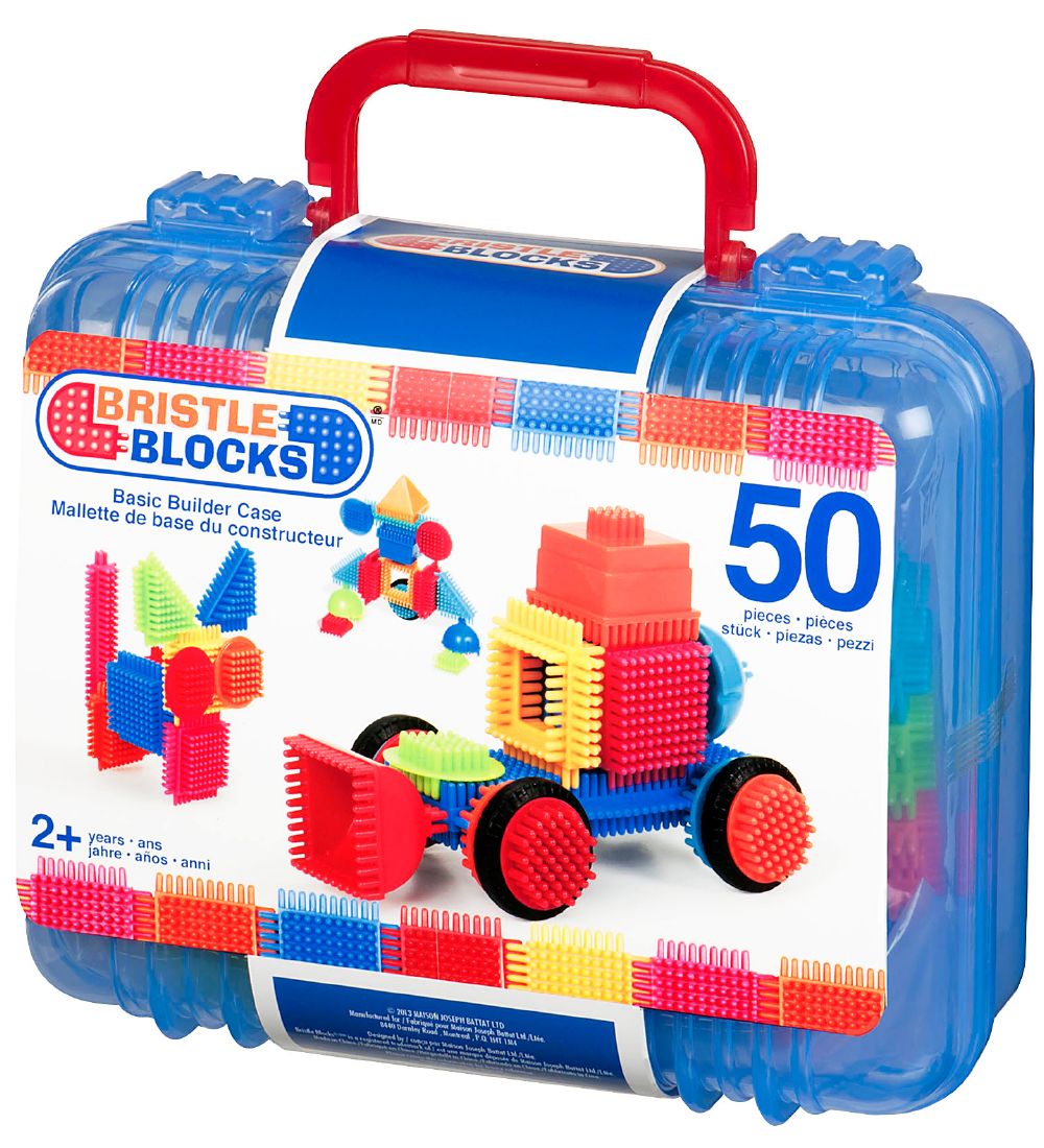 Bristle Blocks Koffer - 50 Teile - Basic Builder - Bristle Blocks - One Size - Klötze