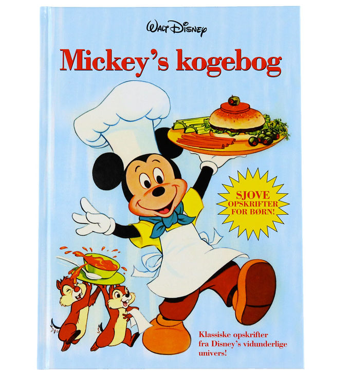 Karrusel Forlag Bog - Disney - Mickey's Kogebog - Dansk