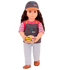 Our Generation Dukke - 46 cm - Foodtruck Rayna