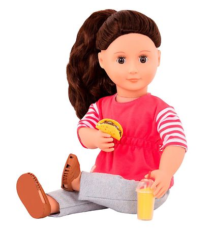 Our Generation Dukke - 46 cm - Foodtruck Rayna