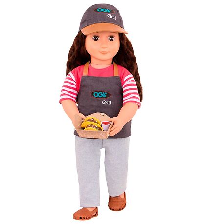 Our Generation Dukke - 46 cm - Foodtruck Rayna