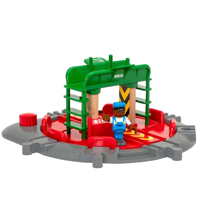 Brio - Værksted Til Tog Med Figur - 33476