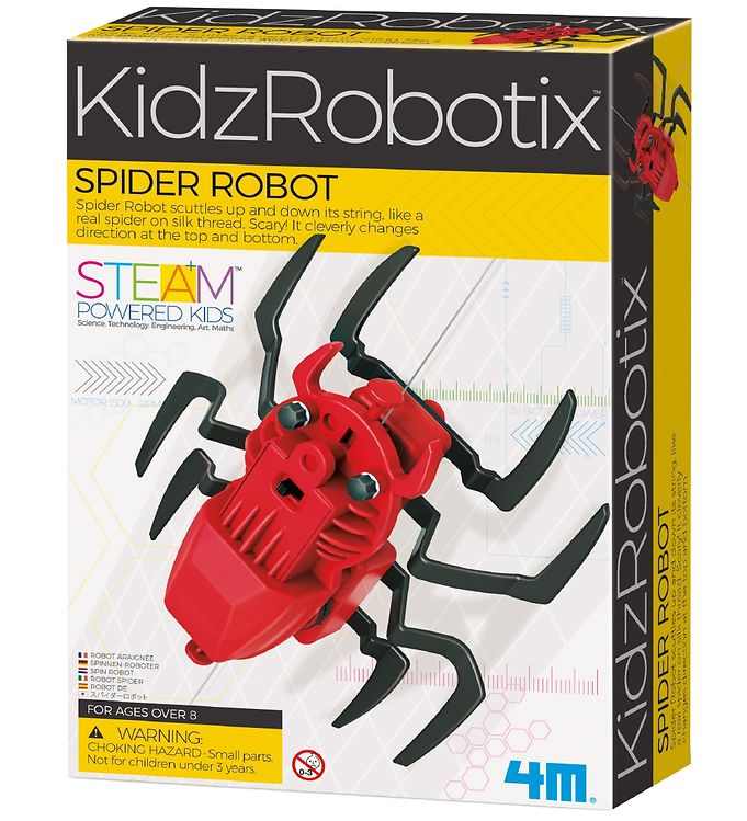 4M KidzRobotix - Edderkop-Robot (Spider Robot) - Fra 8 år.