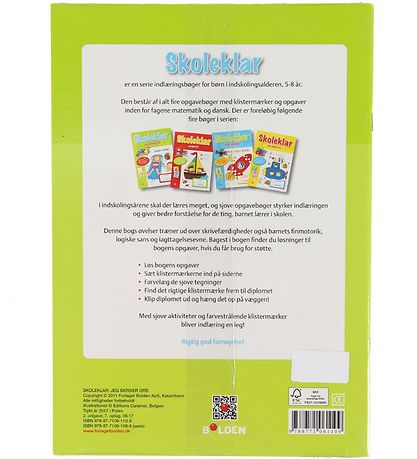 Forlaget Bolden Aktivitetsbog m. Klistermærker - Skoleklar - DA Forlaget Bolden Aktivitetsbog m. Klistermærker - Skoleklar - DA