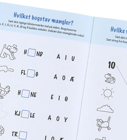Forlaget Bolden Aktivitetsbog m. Klistermærker - Skoleklar - DA