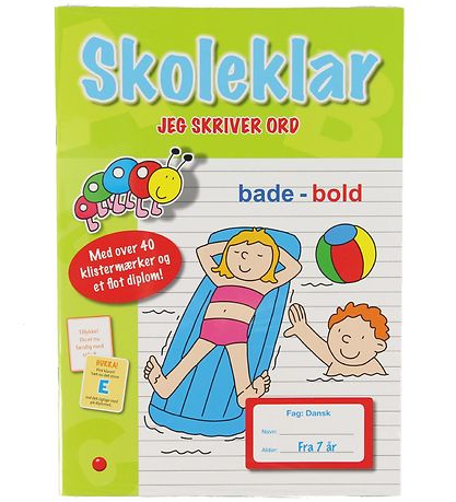 Forlaget Bolden Aktivitetsbog m. Klistermærker - Skoleklar - DA Forlaget Bolden Aktivitetsbog m. Klistermærker - Skoleklar - DA