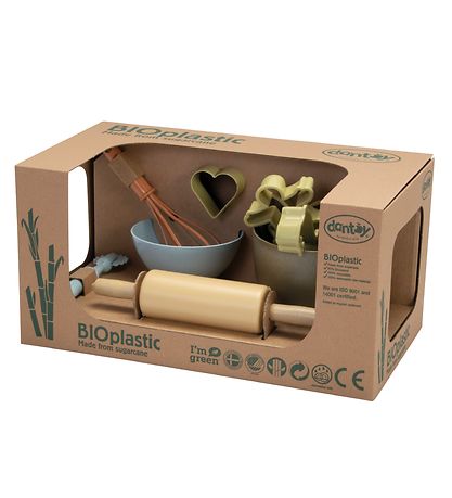 Dantoy BIO Plastic Bagesæt - 11 Dele - Pastel