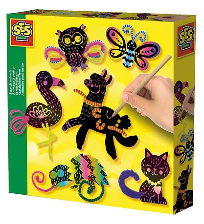 SES Creative - Kraskaart - Dier SES Creative - Kraskaart - Dier