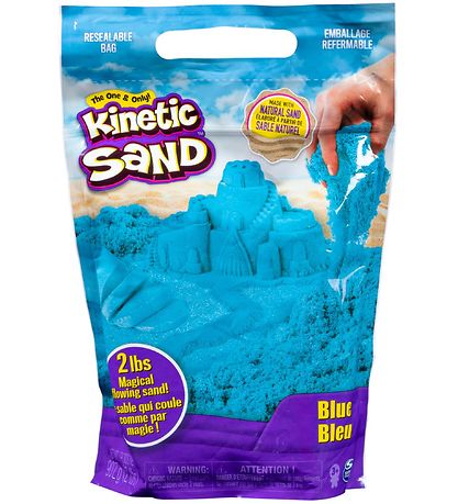 Kinetic Sand Strandsand - 900 gram - Blue Kinetic Sand Strandsand - 900 gram - Blue