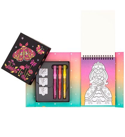 Tiger Tribe Farvesæt - Glitter - Night Garden