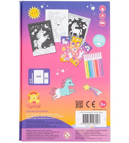 Tiger Tribe Coloring Book - Unicorn