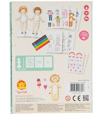 Tiger Tribe Påklædningsdukker - Vintage