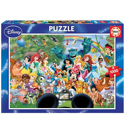 Educa Puslespil - 1000 Brikker - Disney - The Marvellous World