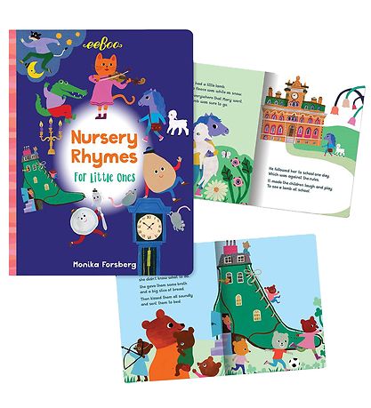 Livre Eeboo - Comptines Doublure Petits Livre Eeboo - Comptines Doublure Petits