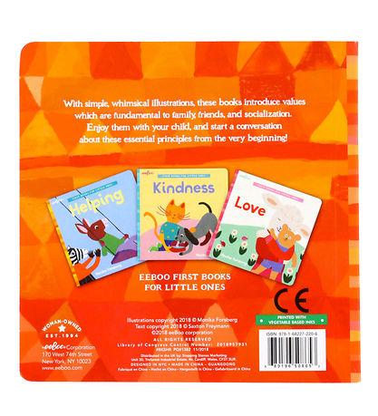 Eeboo Bog - Min Første Bog - Sharing