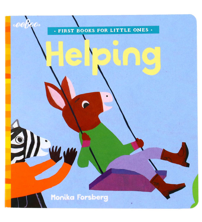 Eeboo Bog - Min Første Bog - Helping
