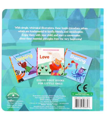 Eeboo Bog - Min Første Bog - Kindness