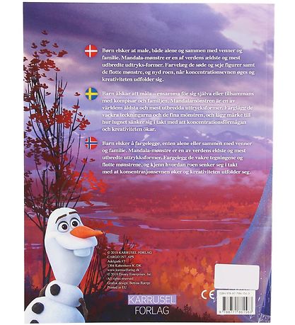 Karrusel Forlag Colouring Book - Mandalas - Frozen II Karrusel Forlag Colouring Book - Mandalas - Frozen II