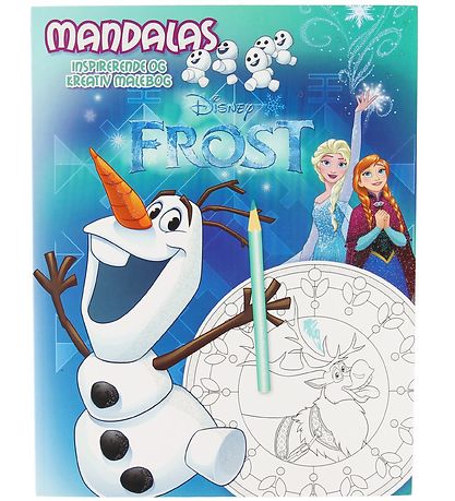 Karrusel Forlag Malebog - Mandalas - Frost - Olaf Karrusel Forlag Malebog - Mandalas - Frost - Olaf
