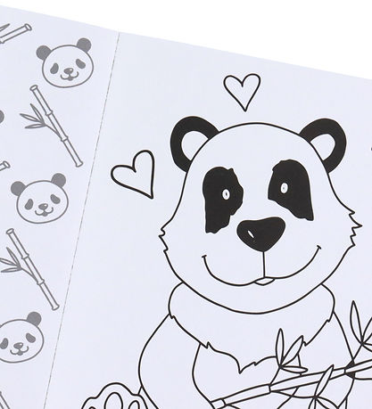 Karrusel Forlag Malebog - I Love Pandas