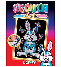 Sequin Art Pailletbillede - Binky - Kanin Sequin Art Pailletbillede - Binky - Kanin