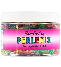 Pearl'n Fun Perler - 200 gram - Transparent Pearl'n Fun Perler - 200 gram - Transparent
