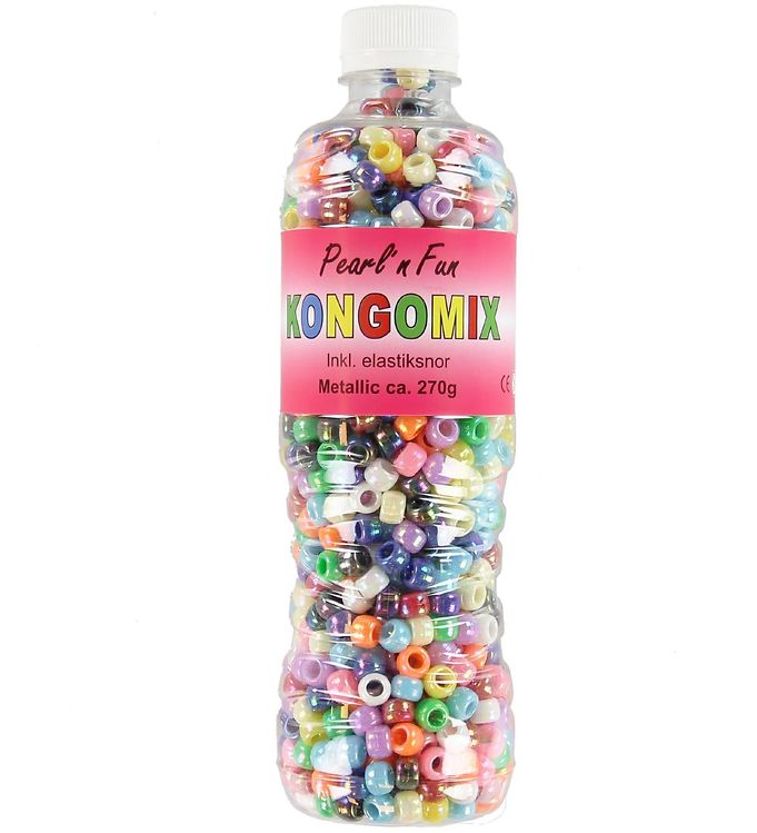 Pearl'n Fun Perler Kongomix 270g Metallic