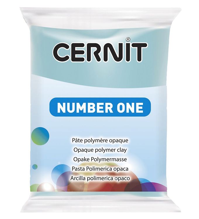 Cernit - Ler - Number One - Lyseblå - 211 - 56 G