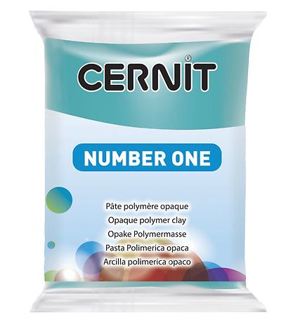 Polymère Argile Cernit - Number One - Turquoise Polymère Argile Cernit - Number One - Turquoise