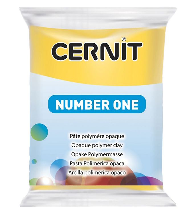 Cernit Number One Modellervoks 021 56g - Gul
