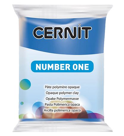Polymère Argile Cernit - Number One - Bleu Polymère Argile Cernit - Number One - Bleu