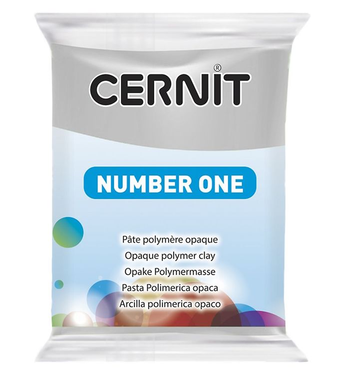 Cernit Modellervoks Unicolor 024 Grå 56g