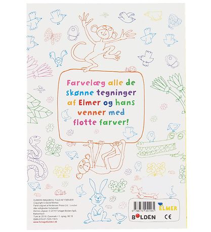 Livre de Coloriage Forlaget Bolden - Elmer's Livre de Coloriage Livre de Coloriage Forlaget Bolden - Elmer's Livre de Coloriage