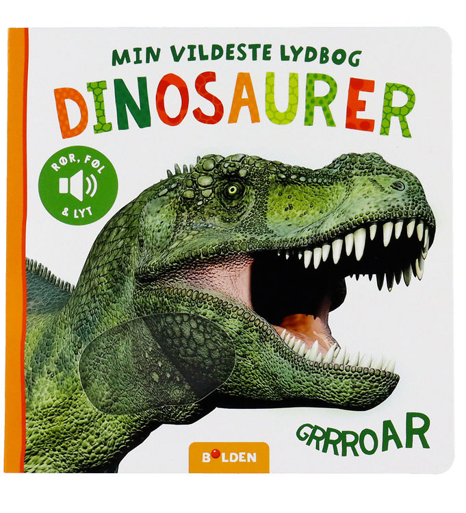 Forlaget Bolden Bog m. Lyd - Lydbog: Dinosaurer - Dansk