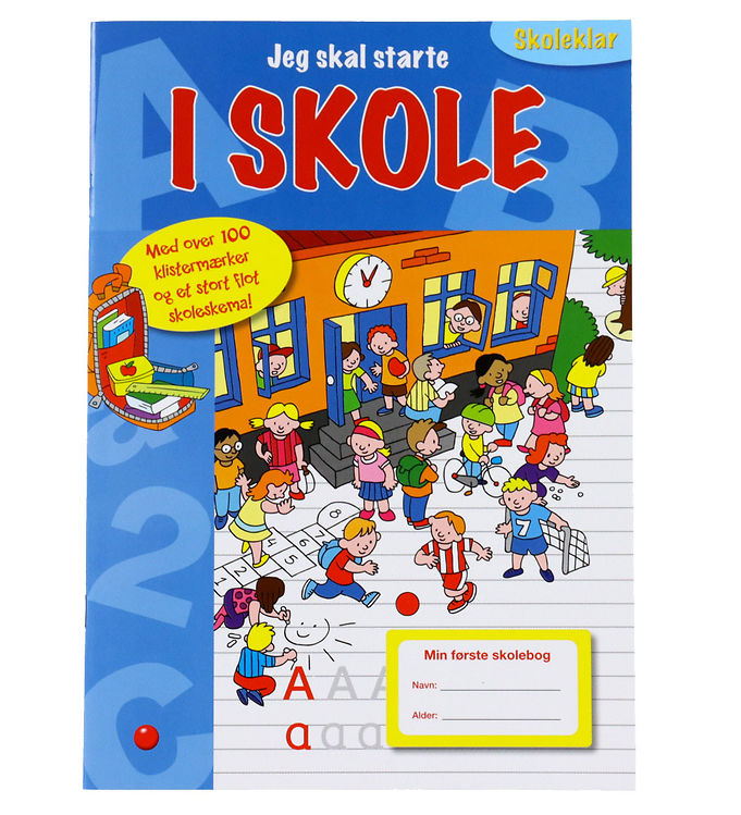 Forlaget Bolden Aktivitetsbog - Jeg Skal Starte I Skole - Dansk