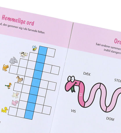 Forlaget Bolden Krydsord - Skriv Og Stav Med Krydsord - Dansk