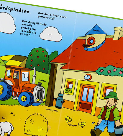 Forlaget Bolden Bog - Den Store Flapbog: Bondegården - Dansk