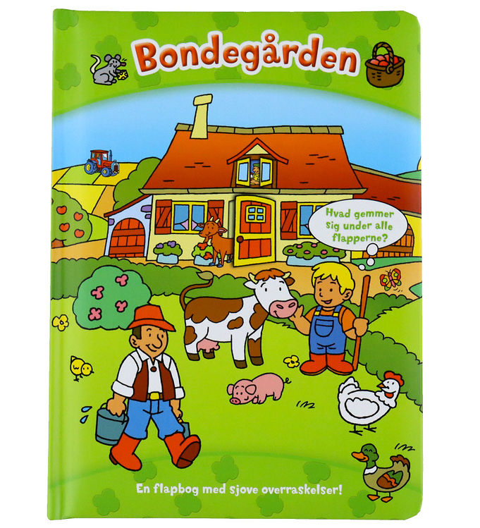 Forlaget Bolden Bog - Den Store Flapbog: Bondegården - Dansk