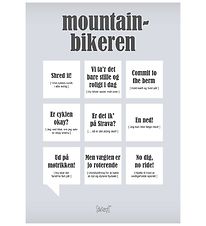 Dialægt Plakat - 30x42 - Mountainbikeren Dialægt Plakat - 30x42 - Mountainbikeren