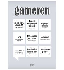 Dialægt Plakat - 30x42 - Gameren Dialægt Plakat - 30x42 - Gameren