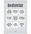 Dialægt Plakat - 30x42 - Bedstefar