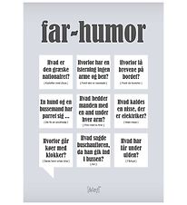 Dialægt Plakat - 30x42 - Far-Humor Dialægt Plakat - 30x42 - Far-Humor