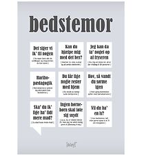 Dialægt Plakat - 30x42 - Bedstemor Dialægt Plakat - 30x42 - Bedstemor