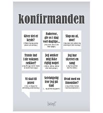 Dialægt Plakat - 30x42 - Konfirmanden Dialægt Plakat - 30x42 - Konfirmanden